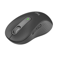 Mouse Sem Fio Logitech Signature M650 L com Design de Tamanho Padrão, Clique Silencioso, Botões Laterais Personalizáveis, Conexão USB e Bluetooth - Grafite - imagem 2