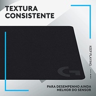 Mouse Pad de Tecido com Base Antiderrapante Logitech G240 Otimizado para Jogos e com Superfície de Atrito Moderado - imagem 3
