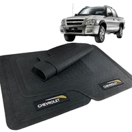 Jogo de Tapete Borracha Automotivo Premium com Logo Bordado - 5 Peças para Chevrolet S10 (2008-2011) - imagem 1