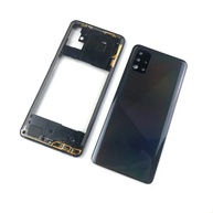 Tampa Traseira Galaxy A51: Bateria, Câmera + Logo - imagem 3