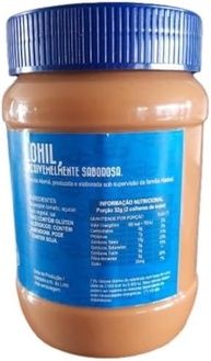 3X Manteiga Pasta de Amendoim Crocante LOHIL Importada 200g cada - imagem 2