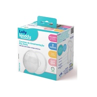 Lolly Concha Amamentação Pos-Parto Transparente - 2 Unidades | Proteção e Conforto para Mães - imagem 1