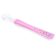 Lolly Colher Ponta Silicone Special Rosa - Segura, Atóxica e Ideal para Bebês - imagem 1