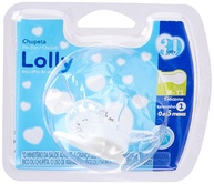Lolly Ch Dreams Sil R T1 N - Mamadeira Segura e Higiênica com Bico de Silicone - imagem 1