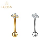 Lomiss Piercing Helix com Zircônias – Elegância e Conforto - imagem 1