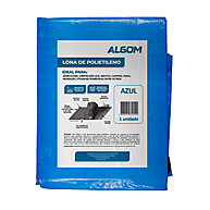 Lona de Plástico Azul 100 Micras – Proteção Resistente e Versátil - imagem 1