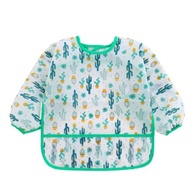 Babador Manga Longa Infantil Kit 2 Unidades - Estampas Cactus e Urso - imagem 3