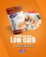 Kit 3 Konjac Massa Longa: Espaguete, Fettuccine, Linguine - imagem 5