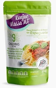 Kit 3 Konjac Massa Longa: Espaguete, Fettuccine, Linguine - imagem 2