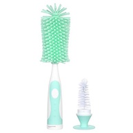Escova de Garrafa em Silicone com Cabo Longo - Limpeza Profunda 360° para Mamadeiras e Garrafas - imagem 5