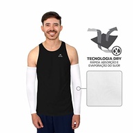 Manguito Longo Elástico Basic Muvin – Par – Mangote – Proteção Solar - FPS UV50+ - Refletivo - Tecido Dry – Elástico na Barra – Se Ajusta ao Corpo Sem Apertar – Proteção – Conforto - Vôlei - imagem 5