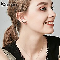Brincos de Prata Bamoer: Asas Delicadas para Seu Look - imagem 2