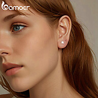 Brincos de Prata 925 Bamoer: Estrelas para Seu Look! - imagem 2