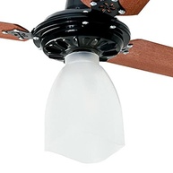 Ventilador de Teto Lumi 127V Preto LorenSID com Pás Mogno MDF – Estilo e Refrescância no Ambiente - imagem 5