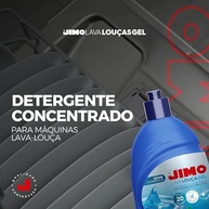 Kit 2 Unidades Jimo Lava Louças Gel 500ml - Limpeza Eficiente e Segura para sua Louça - imagem 5