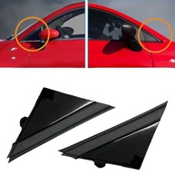 Par Moldura Inferior Retrovisor Fiat 500 Lounge Air Dualogic 2009-2017 Black Piano - imagem 2