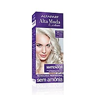 Louro Platina Cinza: Tintura Alta Moda 12.111 - imagem 1