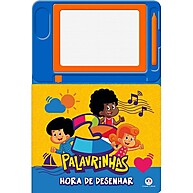 Lousa Magnética 3 Palavrinhas: Desenhe e Aprenda! - imagem 1