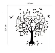 Adesivo Decorativo Árvore Genealógica com Porta-Retratos - I Love You Forever - 1,5m x 1,2m - imagem 2
