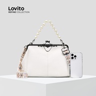Bolsa de Ombro Pérolas: Elegância Lovito - imagem 2