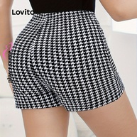 Shorts Plus Size Xadrez: Conforto e Estilo Lovito - imagem 2