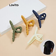 Lovito Grampos de Cabelo Casuais – Estilo e Praticidade para Mulheres Modernas - imagem 1