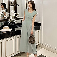 Lovito Macacão Casual Feminino LNE57249 – Conforto e Estilo - imagem 1