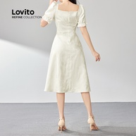 Vestido Elegante com Zíper: Sofisticação Lovito - imagem 2