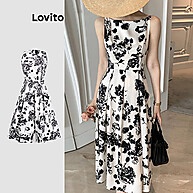 Lovito Vestido Boho Ditsy Floral: Estilo e Conforto em Um Só - imagem 1