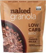 Naked Granola - Low Carb Chocolate Belga (250g) - imagem 1
