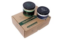 SaltWise Salicornia Green and White Salt Combo Pack, Low Sodium Healthy Salts, Seasoning Gift Set with Tote Bag and Salt Shaker (14.10 Oz/400g) - imagem 4