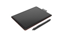 Mesa Digitalizadora One By Wacom CTL472, Pequena, Pen LP-190K, Preto e Vermelho - imagem 2