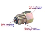 Adaptador Linha Direção Hidráulica LS Swap - Kit 2 Peças para Bombas GM Antigas e Modernas - imagem 5