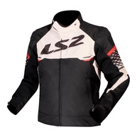 Jaqueta Ls2 Apex Preto Branco e Vermelho Tamanho:G/L - imagem 1