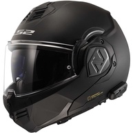 LS2 Capacete Modular Advant com Bluetooth Cardo 4X Integrado - Preto Fosco (Tamanho G) - imagem 1