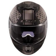 LS2 Capacete Integral Stream II: Segurança e Estilo para Sua Moto (Cinza Americano Fosco/Preto - Tamanho G) - imagem 5