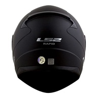 Capacete LS2 Rapid FF353 Preto Fosco: Segurança e Estilo para Sua Pilotagem Urbana - imagem 4