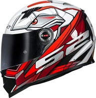 Capacete LS2 FF358 Xdron Preto e Vermelho - Segurança e Estilo para Sua Pilotagem - imagem 5