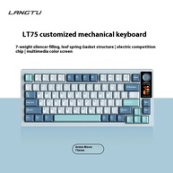 Lt75: Teclado Gamer Mecânico Bluetooth RGB - imagem 1