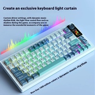 Lt75: Teclado Gamer Mecânico Bluetooth RGB - imagem 4