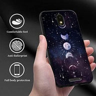 SDFCVBTYU Capa para Hot Pepper Serrano 3 Lua Sol Estrelas Padrão para Mulheres Homens Meninas Capa Macia Fina TPU à Prova de Choque Capa para Hot Pepper Serrano 3 A95B A95C A95J - imagem 2