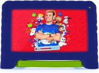 Tablet Infantil Luccas Neto com Controle Parental 4GB RAM + 64GB + Tela 7 pol + Case + Wi-fi + Android 13 + Quad Core Multi - NB423 - imagem 1