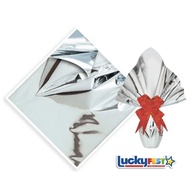 Sacos Páscoa 150-250g: Prata Metalizado Luckyfest - imagem 2
