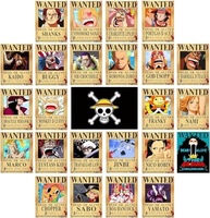 Pôsteres de Procurado One Piece - Edição Nika Luffy 3 Bilhões - 25 PCS 30x21 cm - imagem 2