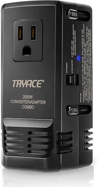 Adaptador de Voltagem TryAce 2000W: Sua Energia Conectada em Qualquer Lugar do Mundo! - imagem 2
