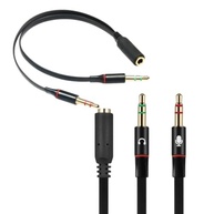 Cabo Adaptador P2 Macho para P3 Fêmea: Conecte Seu Microfone e Fone em Um Só Lugar! - imagem 2
