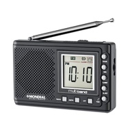 Rádio Portátil Mondial Multi Band 2 RP-04 Preto: Sua Música em Qualquer Lugar! - imagem 1