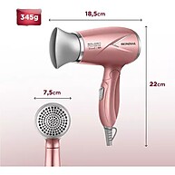 Secador Mondial Golden Rose: Cabelos Lindos em Qualquer Lugar! - imagem 1
