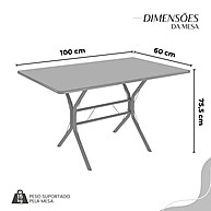 Conjunto Sala de Jantar Rio: Elegância e Praticidade em 4 Lugares - imagem 2