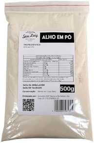 Alho em Pó 500g - Armazém Seu Luiz - Tempero Natural e Puro - imagem 1
